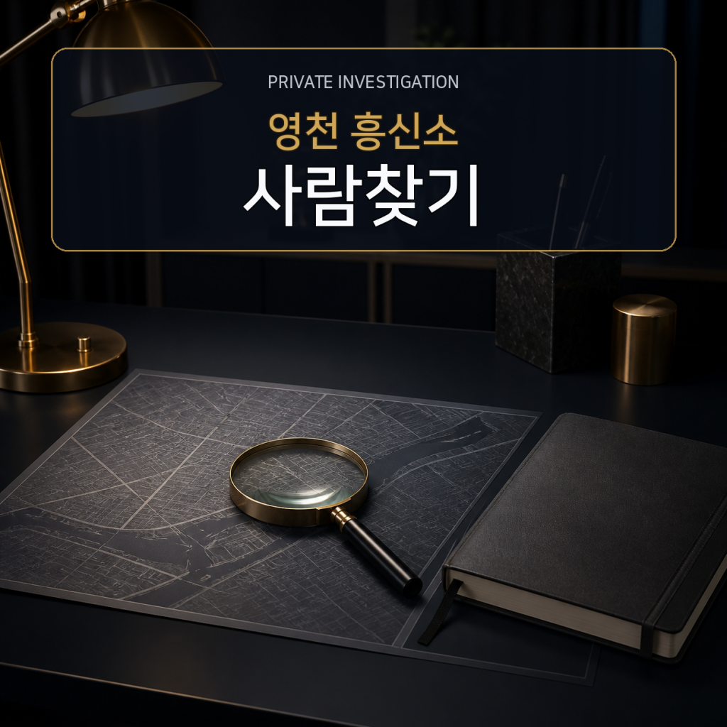 영천 사람찾기·소재파악 전문 흥신소